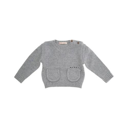 MARNI Свитер Серый для Младенцев и Детей дошкольного возраста