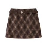 Кофейный цвет, с ремнем