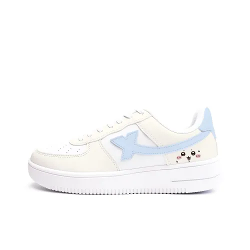 XTEP Air Force One Износостойкие и Легкие Низкие Кроссовки для Скейтбординга Женские