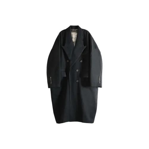 ZIGGYCHEN Черное Мужское Пальто