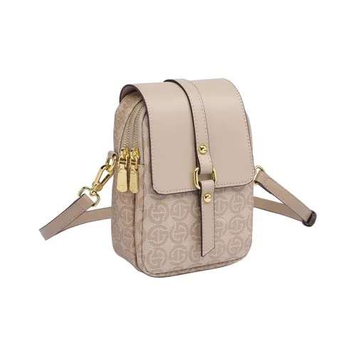 GELANDAI Чехол для телефона из ПВХ Маленький Женский Абрикос Мятно-зеленый