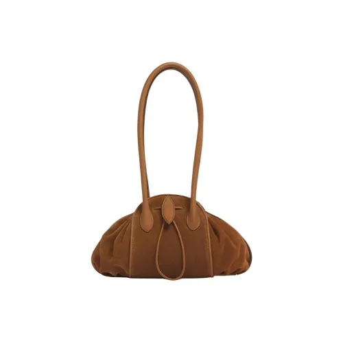 Marni Логотип Этикетка Сумка Сумка через плечо Женская Кофейная Умбра