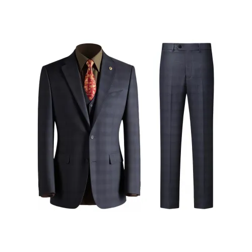 H YXIANG Мужские Деловые Костюмы