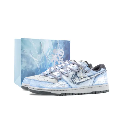 Nike BIG Aurora Time Realm Скейтборд Кроссовки Амортизация Мужской Синий