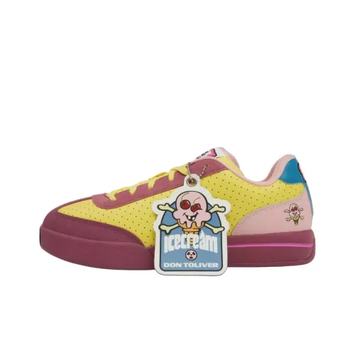 REEBOK x Don Toliver X Ice Cream Board Flip Скейтборд Кроссовки Мужские Желто-Розовые
