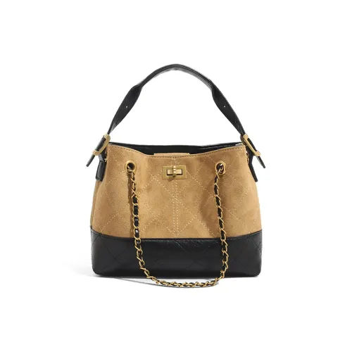 CLEVER Ketch ПУ (полиуретан) Сумка через плечо Стандартная Женская Коричневый Черный