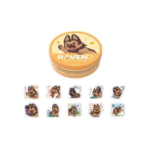 MIHOYO Fleece Everyday Collection Тиби Кристальная Наклейка Мерч по IP