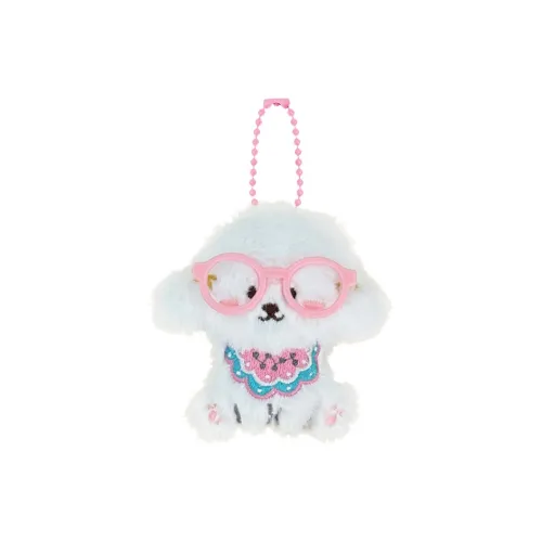 YIDIANCHAOWAN Шапки Кепки Стекло Щенок Плюшевый Брелок 7 см Длина Тела