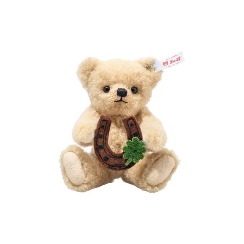 Steiff Тедди Holding Lucky Horseshoe Куклы Плюшевая кукла 13 см Длина тела