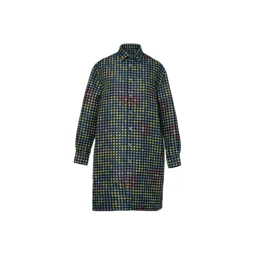 ANREALAGE Fw25 LED Jacquard Длинная Рубашка Унисекс