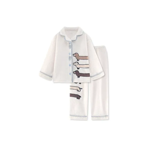 O'MESIK Белый Женский Пижамный Комплект