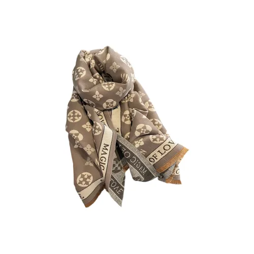 VINEY Вязаные шарфы из искусственного кашемира для женщин