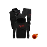 Красный комплект из трех предметов с флисовой подкладкой