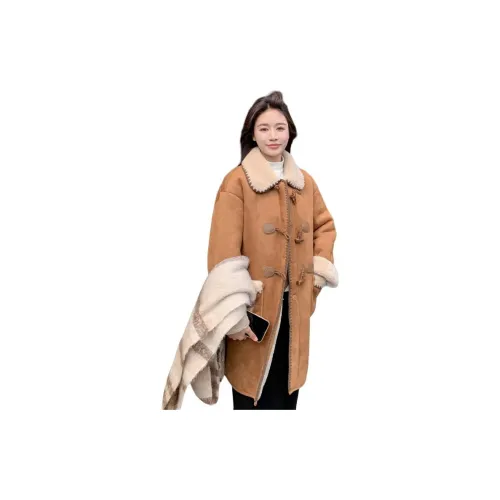 LAOYECHE Бархат Feel Пальто Женское