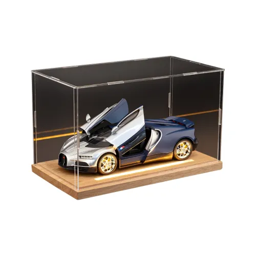 HUAYI Bugatti Tourbillon Спортивный автомобиль Supercar 1 24 Коллекционные модели автомобилей