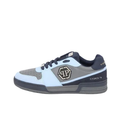 PHILIPP PLEIN Низкие кроссовки для скейтбординга унисекс темно-синие