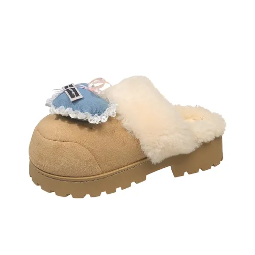 KLJK Резина Подошва Домашние Тапочки Женские