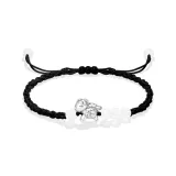 Хорошая Удача Лошадь Шнур [Черный шнур]