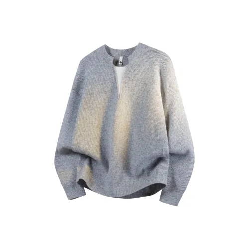 NVRFRGT Белый Серый Унисекс Трикотаж