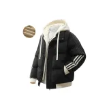 Чёрный [Имитация двухслойности, пэчворк, три полосы]