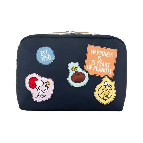 LeSportsac Ткань Клатч Средний Женский Темно-синий