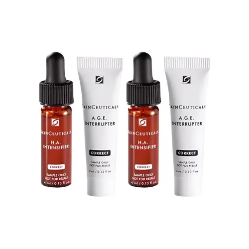 XIULIKE Sample Set Фиолетовый Rice Сыворотки + Возраст Лицо Крем Комбинация Два Штуки Набор Укрепляющий Увлажняющий