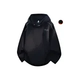 Черный с флисовой подкладкой