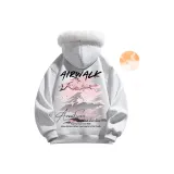 Премиум серый (Гора Hawk пуховое перо худи - 90% белый утиный пух)