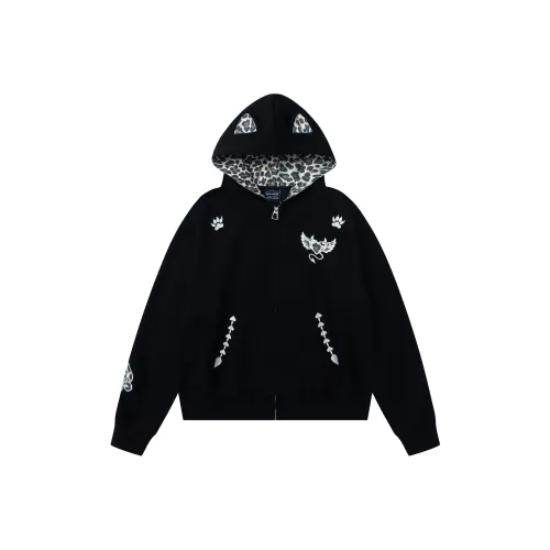 LEO NERI Черный Унисекс Свитшоты