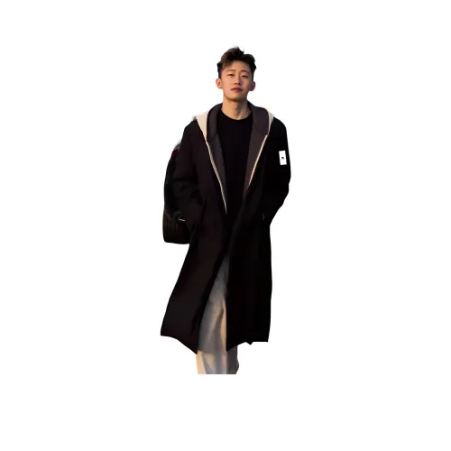 FOMOCE Черное Унисекс Пальто