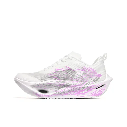 HERR TIGER Детская беговая обувь Low Top Серый Розовый Унисекс