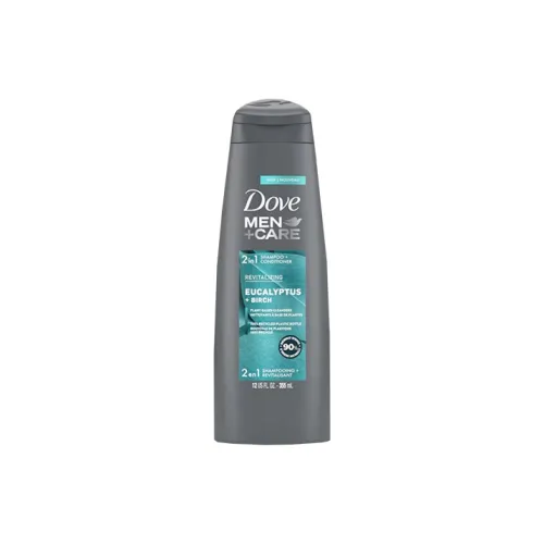 Dove Эвкалиптовый Березовый Прачечная Care 2 в 1 Мужские шампуни Увлажняет и Питает 355 мл