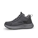 Gray Men's (39-45 Sizes Thicker Fleece-Lined Thermal Dad Shoes Winter Senior Shoes)  
Серый Мужской (39-45 Размер Утолщенный с Флисовой Подкладкой Термическая Обувь для Деда Зимняя Старшая Обувь)