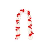 Красный Снеговик Шарф