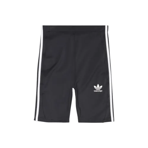 Balenciaga x Adidas Черные Женские Повседневные Шорты