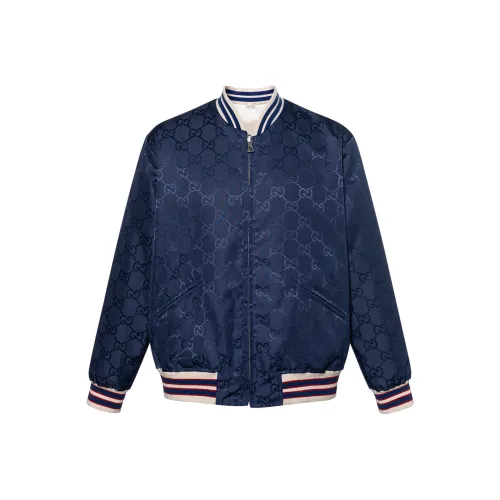 GUCCI Blue Men's Jackets GUCCI Синий Мужские Куртки