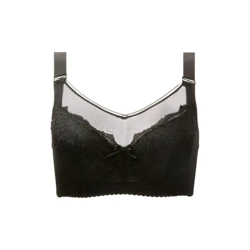 YIJIAYUAN Хепберн-черный Женские Бюстгальтеры