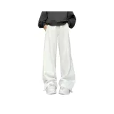 Белый, серый, утолщенный и с флисовой подкладкой (брюки)