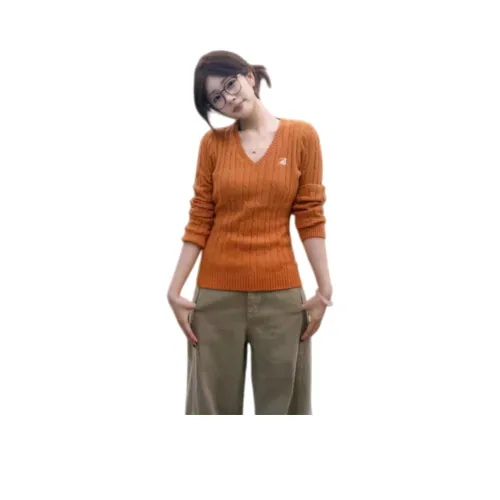 ZEKIKO STUDIO Orange Women's Knitwear