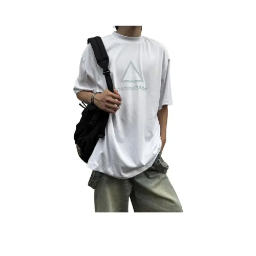 ONENINE34PM Рамка Ночной свет Технология 275G Унисекс T-рубашки