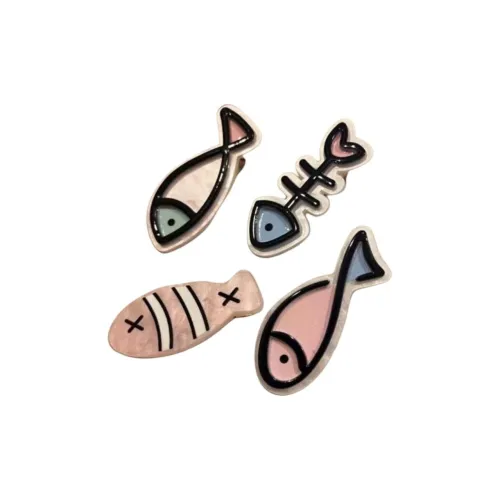 CAIYOUSHU Океаническая коллекция Fishbone Дофаминовая одежда Girlish Fun Stray Заколка для волос Essential Макияж