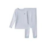 Синий - с флисовой подкладкой, цветной хлопок