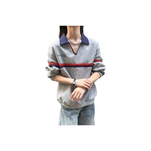 CHONGXIAOLV Серый Унисекс Свитшоты