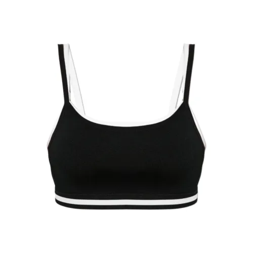 The Upside Черные Женские Спортивные Майки Без Рукавов