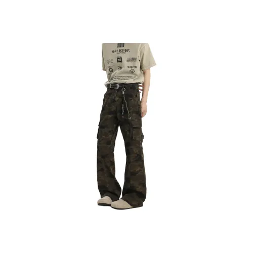 BJTY The Jungle IS Green Unisex Jeans Бренд BJTY The Jungle цвет зеленый унисекс джинсы