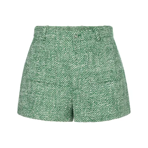 GUCCI Повседневные шорты Женские Зеленые