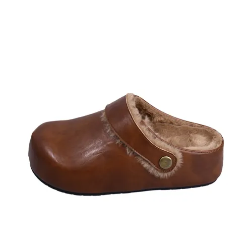 KLJK Резина Подошва Домашние Тапочки Женские