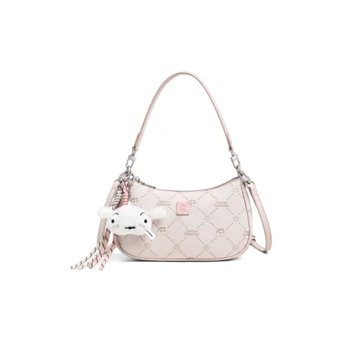 VINEY Карандаш SHIN Chan Коллаборация Карандаш SHIN Chan Синтетическая кожа Сумка на плечо Стандартный Женские Розовый