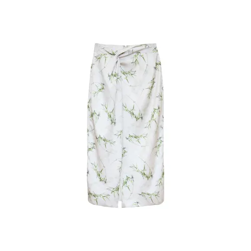 MAISON BLANCHE Повседневная длинная юбка для женщин