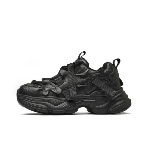 HLA визуально увеличивает рост Низкие кеды с толстой подошвой Женские